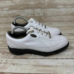 FootJoy 98599 White Leather Lace Up Low Top Golf Sneakers Women's Size 6M